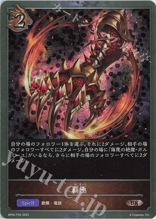 BR・プレミアム 覇極 | 販売 | [BP05]永劫なる絶傑 | Shadowverse EVOLVE