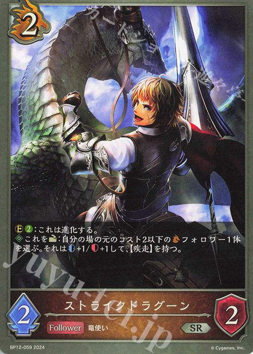 SR ストライクドラグーン | 販売 | [BP12]黒鉄の侵略者 | Shadowverse EVOLVE