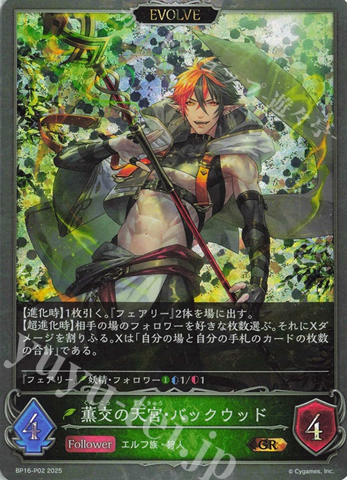 GR・プレミアム 薫交の天宮・バックウッド | 販売 | [BP16]新たなる創世 | Shadowverse EVOLVE