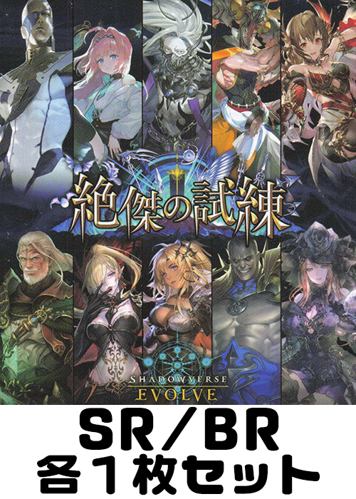 絶傑の試練 SR/BR各1枚セット