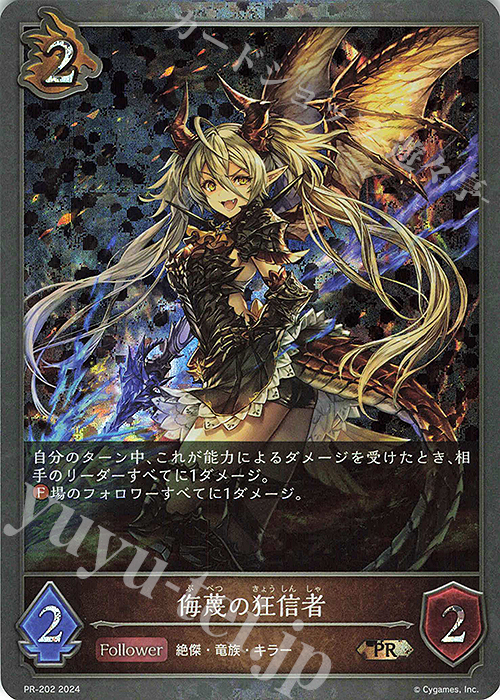 PR 侮蔑の狂信者 | 販売 | [PR-201]〜[PR-300] | Shadowverse EVOLVE