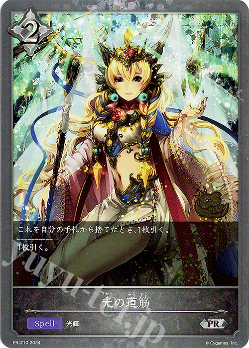 【傷】 PR 光の道筋(CS 2024 箔押し入り) | 販売 | [PR-201]〜[PR-300] | Shadowverse EVOLVE