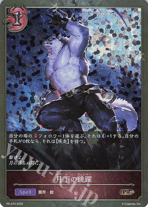 PR 月下の跳躍 | 販売 | [PR-301]〜[PR-400] | Shadowverse EVOLVE
