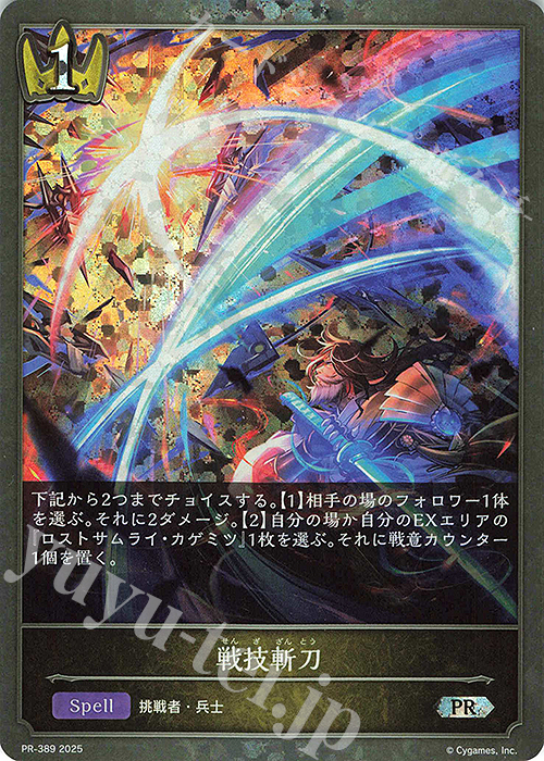 PR 戦技斬刀 | 販売 | [PR-301]〜[PR-400] | Shadowverse EVOLVE