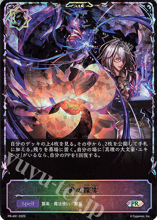 一世の探究 PR 3枚セット PR 一世の探究 販売 | [PR-401]〜[PR-500] | Shadowverse EVOLVE通販