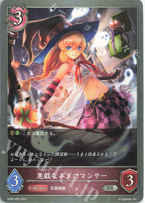 SR 悪戯なネクロマンサー | 販売 | [SD05]永久なる定め | Shadowverse EVOLVE
