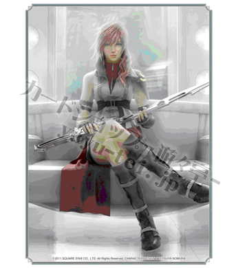 ファイナルファンタジー　ライトニングver2 スリーブ FINAL FANTASY XIII ライトニング Ver.2 カードスリーブ