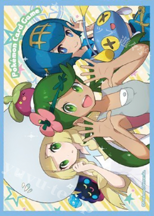 ポケモンカードゲーム デッキシールド マオ・スイレン・リーリエ ポケモンカードゲーム デッキシールド 『マオ・スイレン・リーリエ