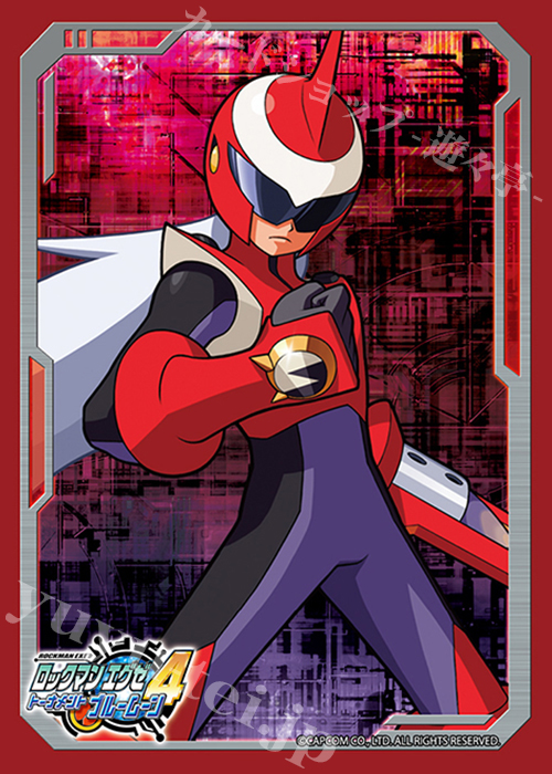 ブロッコリーキャラクタースリーブ ロックマン エグゼ4 「ブルース」 | 販売 | サプライ
