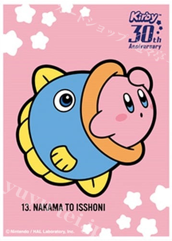 キャラクタースリーブ EN-1093 星のカービィ 30th キャラクタースリーブ 『なかまといっしょに』 | 販売 | サプライ