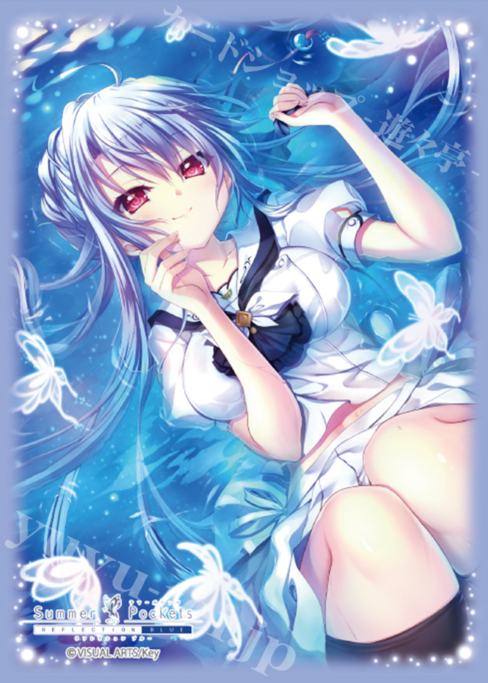 ブロッコリーキャラクタースリーブ Summer Pockets REFLECTION BLUE 「空門 蒼」七影蝶Ver. | 販売 | サプライ