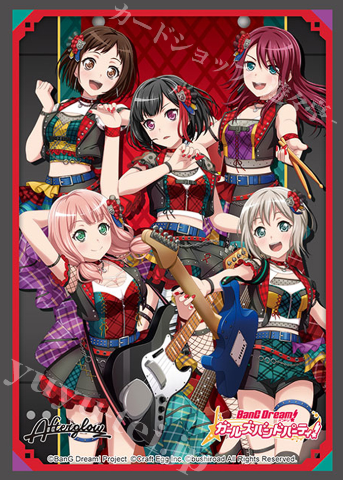 ブシロードスリーブコレクションHG Vol.3427 バンドリ！ ガールズバンドパーティ！ 『Afterglow』2022ver. | 販売 | サプライ