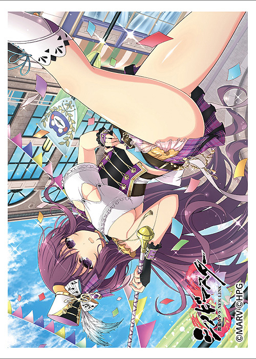 シノビマスター 閃乱カグラ NEW LINK スリーブ 『紫／双乳祭』 | 販売 | サプライ