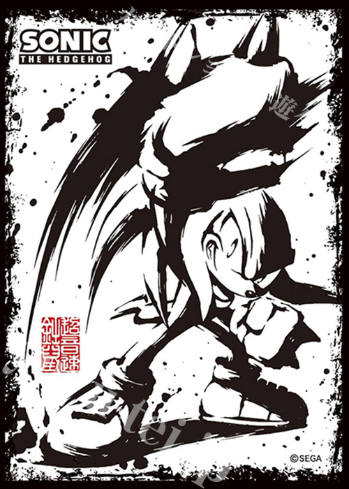 キャラクタースリーブ EN-1274 『ソニック・ザ・ヘッジホッグ』『墨絵