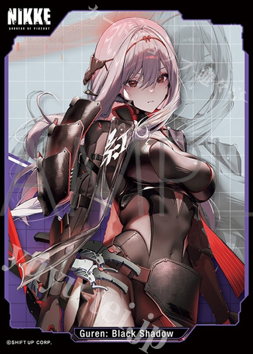 きゃらスリーブコレクション マットシリーズ 勝利の女神:NIKKE 「紅蓮：ブラックシャドウ」 | 販売 | サプライ