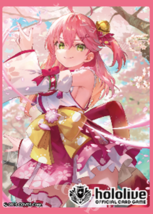 hololive OFFICIAL CARD GAME オフィシャルホロカスリーブ Vol.9 『さくらみこ』 | 販売 | サプライ