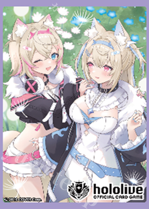 hololive OFFICIAL CARD GAME オフィシャルホロカスリーブ Vol.11 『FUWAMOCO』 | 販売 | サプライ