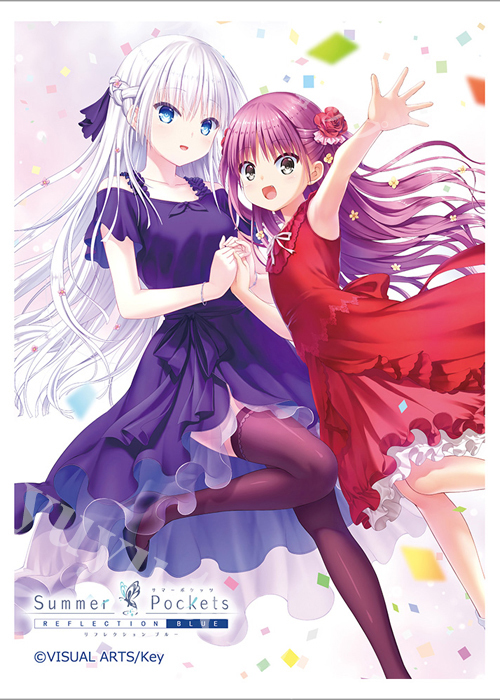 Summer Pockets REFLECTION BLUE スリーブ『鳴瀬しろは&加藤うみ