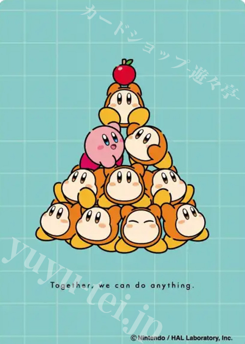 キャラクタースリーブ EN-1498 カービィ play with ワドルディ ちから