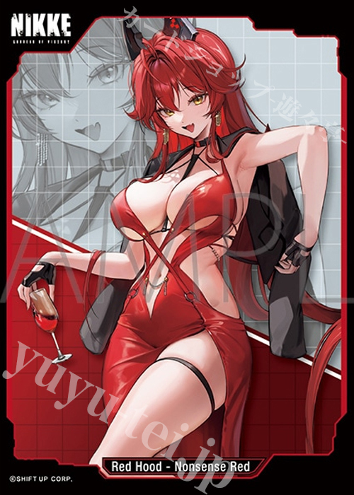 きゃらスリーブコレクション マットシリーズ 勝利の女神:NIKKE 「レッドフード - ナンセンスレッド」  (11月14日 発売) | 販売 | サプライ