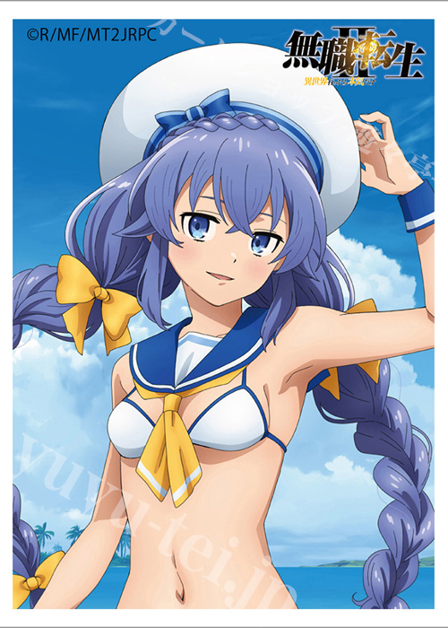 無職転生II -異世界行ったら本気だす- スリーブ『ロキシー／マリンセーラー水着』  (12月中旬 発売) | 販売 | サプライ