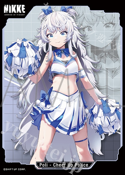 きゃらスリーブコレクション マットシリーズ 勝利の女神:NIKKE 「ポリ - チアーアップ・ポリス」  (12月12日 発売)