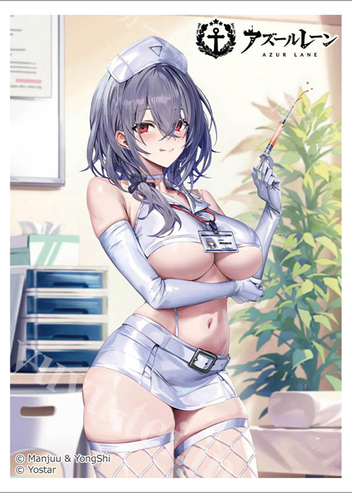 アズールレーン 描き下ろしスリーブ『ピッツバーグ/ナース』(2月上旬 発売)