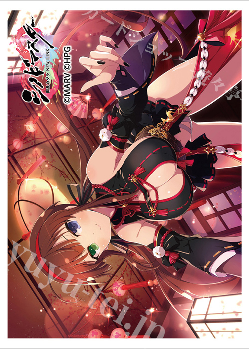 カーテン魂 シノビマスター 閃乱カグラ NEW LINK スリーブ『両備/盛・伝説爆乳祭』(2月上旬 発売)