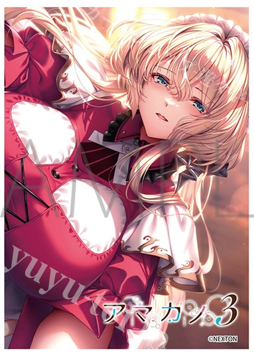 きゃらスリーブコレクション マットシリーズ ネクストン アマカノ3 スカーレット・斑鳩・ウィスタリア(1月23日 発売)