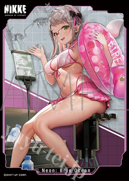 きゃらスリーブコレクション マットシリーズ 勝利の女神:NIKKE 「ネオン：ブルーオーシャン」(4月10日 発売)
