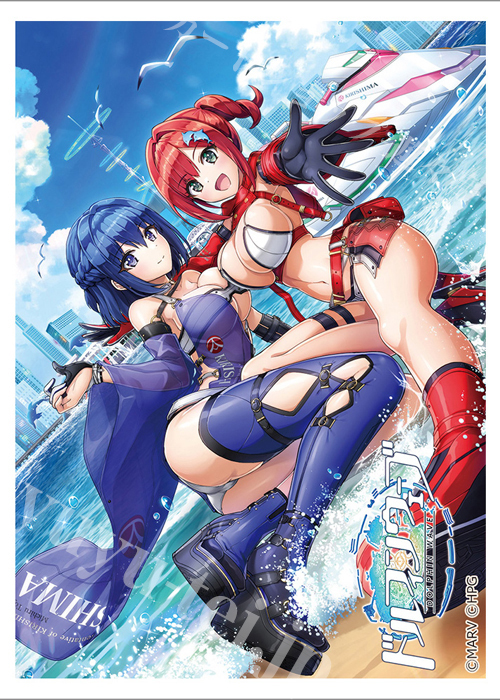 カーテン魂 ドルフィンウェーブ スリーブ『最高のペアを目指して！』(4月下旬 発売)