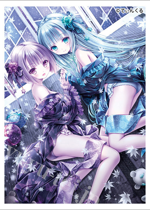 カーテン魂 てぃんくる先生 スリーブ『ELENA&LUCIA-NERO EDITIONE-』(5月下旬 発売)