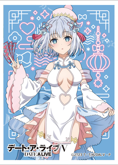 カーテン魂 デート・ア・ライブV 描き下ろしスリーブ『鳶一折紙／パステルチャイナ』(6月下旬 発売)