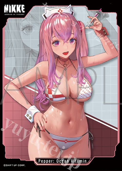 きゃらスリーブコレクション マットシリーズ 勝利の女神:NIKKE 「ペッパー：オーシャンビタミン」(6月12日 発売)