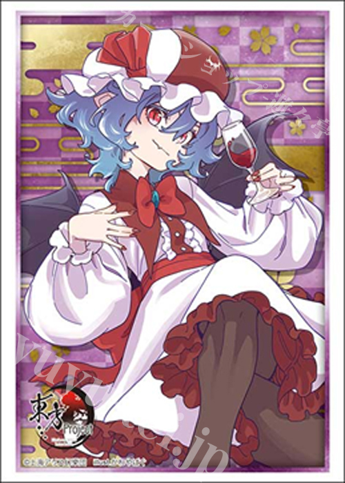 初版 東方 スリーブ レミリアスカーレット(冬扇) Scarlet Agents レミリア・スカーレット 桜沢いづみ 東方 スリーブ Scarlet 未開封