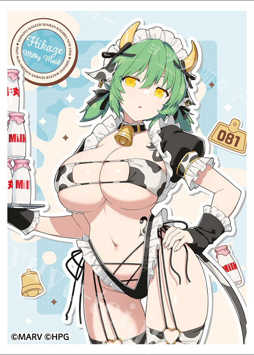 カーテン魂 シノビマスター 閃乱カグラ NEW LINK 描き下ろしスリーブ （日影／ミルキーメイド）  (12月中旬 発売)