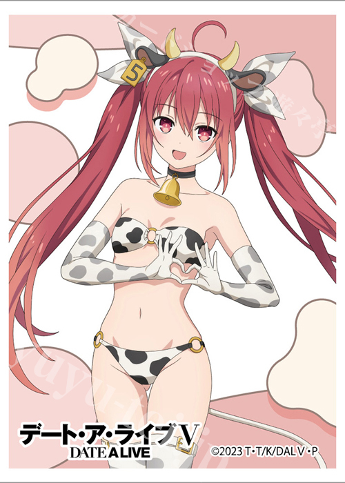 カーテン魂 デート・ア・ライブV 描き下ろしスリーブ （五河琴里／牛柄