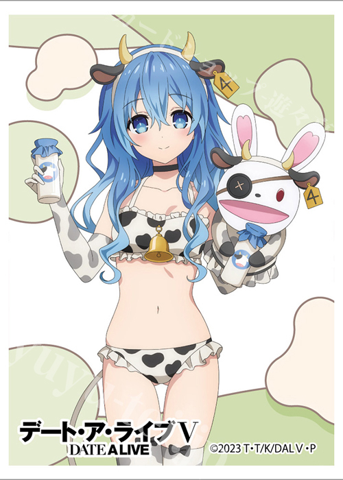 カーテン魂 デート・ア・ライブV 描き下ろしスリーブ （四糸乃／牛柄