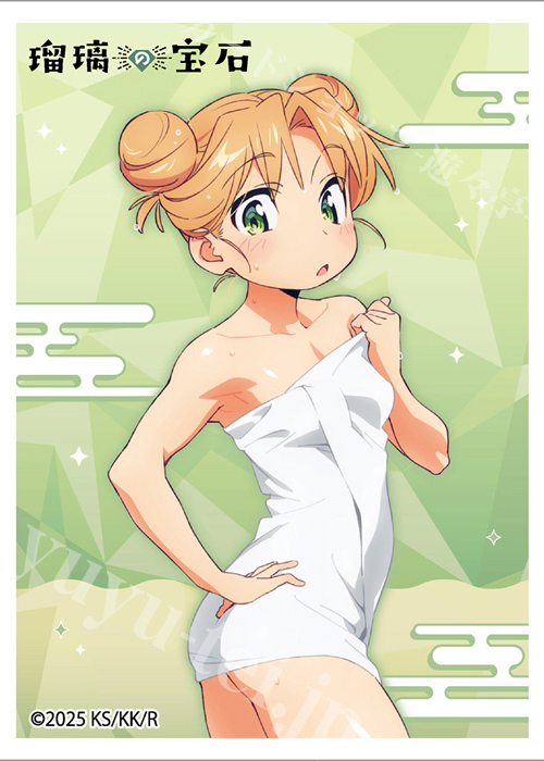 カーテン魂 瑠璃の宝石 描き下ろしスリーブ （谷川瑠璃／温泉）  (12月中旬 発売)
