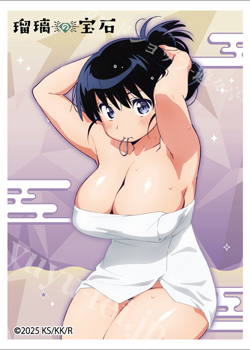 カーテン魂 瑠璃の宝石 描き下ろしスリーブ （荒砥凪／温泉）  (12月中旬 発売)