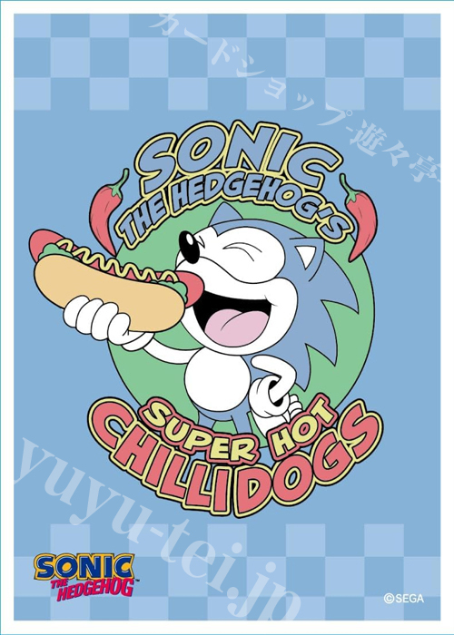 キャラクタースリーブ EN-1689 ソニック・ザ・ヘッジホッグ 『Food Frenzy』チリドッグ  (12月25日 発売)