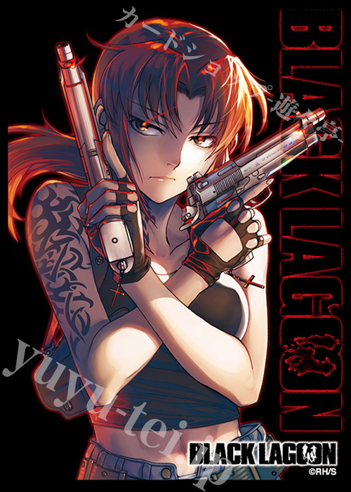 ブロッコリーキャラクタースリーブ BLACK LAGOON「レヴィ」Ver.2 リバイバル  (12月24日 発売)