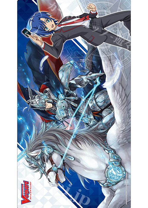 ファイターズ ラバープレイマット Vol.18 カードファイト!! ヴァンガード 『先導アイチ&ガンスロッド』 | 販売 | サプライ