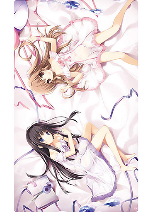 karory先生 描き下ろしラバーマット 『舞香ちゃん＆来雪ちゃん／ネグリジェ』 | 販売 | サプライ