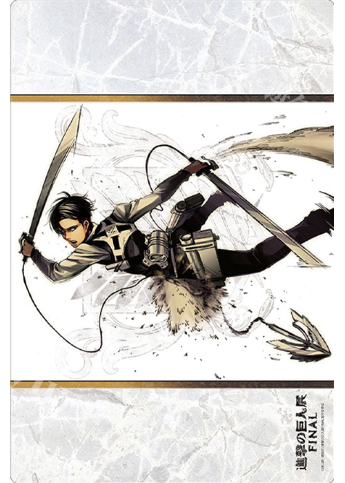 ブシロード ラバーマットコレクション Vol.406 進撃の巨人 『リヴァイ』 | 販売 | サプライ