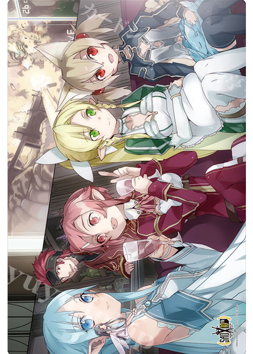 ブシロード ラバーマットコレクション Vol.496 電撃文庫 ソードアート・オンライン ファントム・バレット 『集合イラストver.』 | 販売 | サプライ