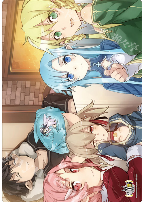 ブシロード ラバーマットコレクション Vol.508 電撃文庫 ソードアート・オンライン マザーズ・ロザリオ 『集合イラストver.』 | 販売 | サプライ