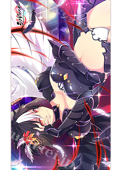 シノビマスター 閃乱カグラ NEW LINK ラバーマット 『雅緋／爆乳祭
