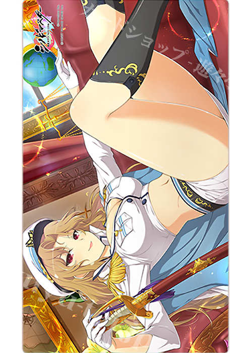 シノビマスター 閃乱カグラ NEW LINK ラバーマット 『大道寺先輩／爆乳