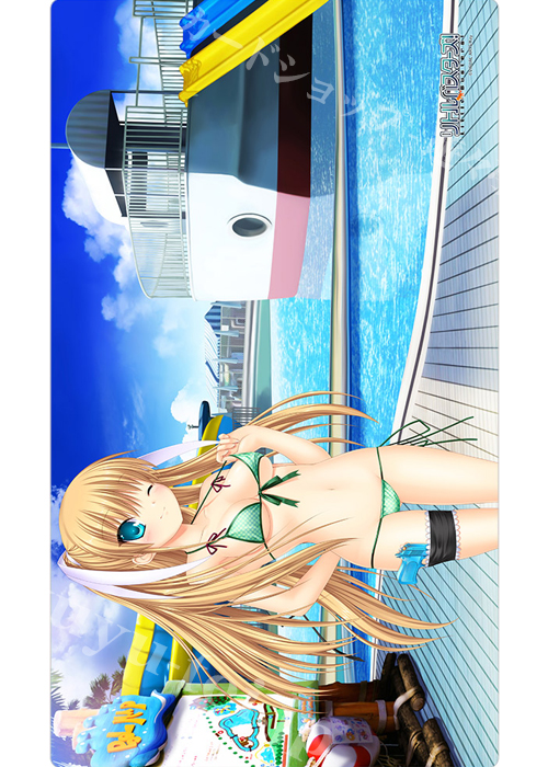 朱鷺戸沙耶　リトルバスターズ　ヴァイス　カードバインダー　他 リトルバスターズ！]B2タペストリー（朱鷺戸沙耶＆あや）